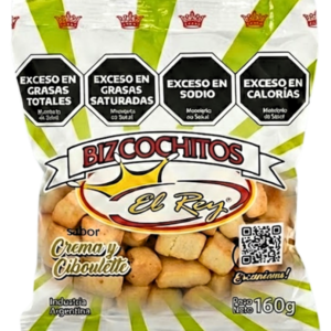 Caja Bizcochitos Sabor Crema y Ciboulette 21 Unidades
