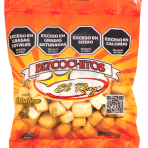 Caja Bizcochitos Sabor Manteca 21 Unidades