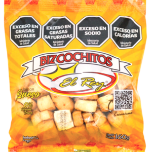 Caja Bizcochitos Sabor Queso 21 Unidades